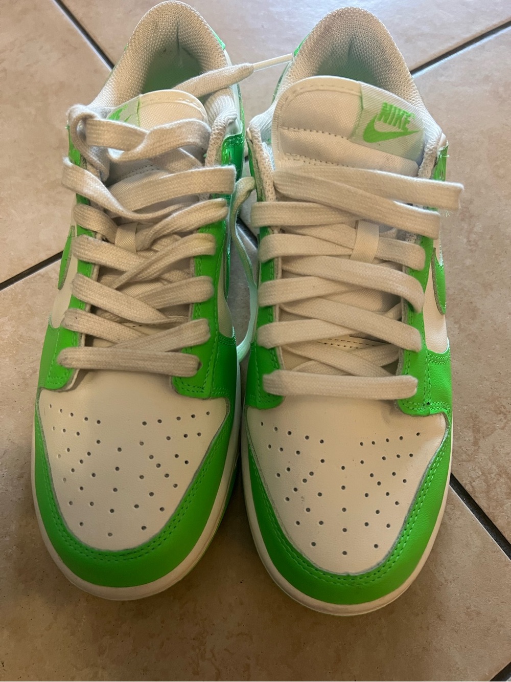 Nike Dunk Low sail/green strike